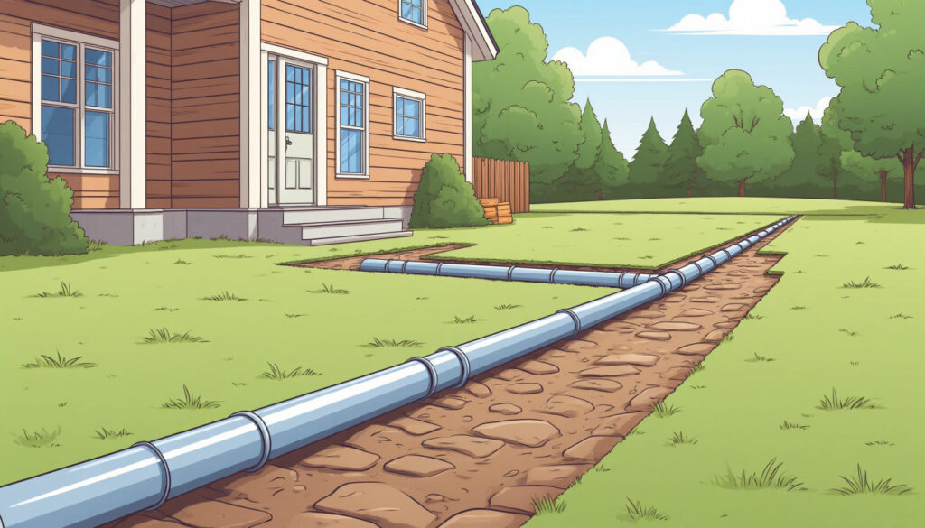 Трубы для отвода дренажных вод